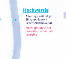 Lade das Bild in den Galerie-Viewer, Premium Klyso-Set mit XL Schlauch von Dr. Wunder