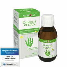 Lade das Bild in den Galerie-Viewer, NORSAN / Omega-3 Vegan (Öl), aus Meeresalgen hergestellt,100ml