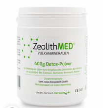 Lade das Bild in den Galerie-Viewer, ZeolithMED Detox-Pulver 400g für 40 Tage, zur inneren Anwendung