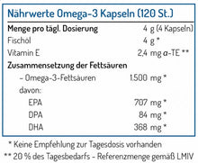 Lade das Bild in den Galerie-Viewer, NORSAN, Omega-3, Total, Kapseln, 120 Stück