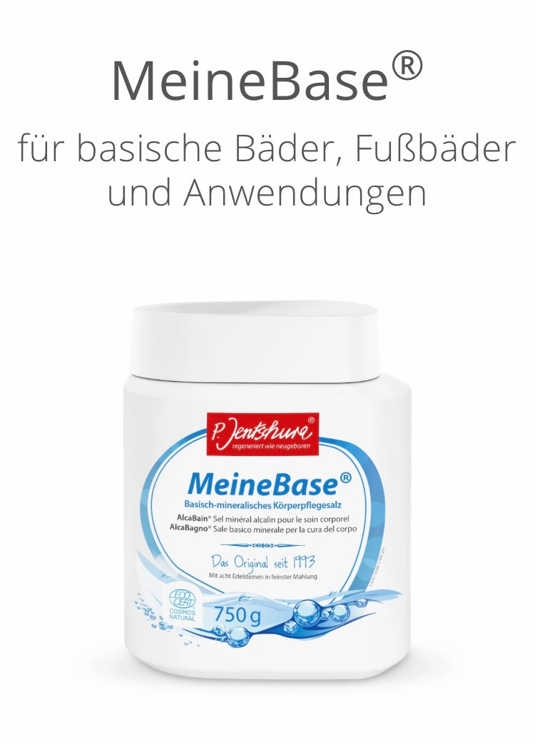 P. Jentschura, MeineBase, Basisch-mineralisches Körperpflegsalz für Deinen Körper / Basenbad / Basenfußbad