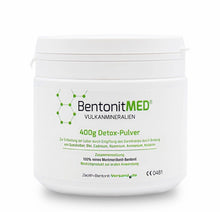 Lade das Bild in den Galerie-Viewer, BentonitMED Detox-Pulver 400g für 40 Tage, zur inneren Anwendung
